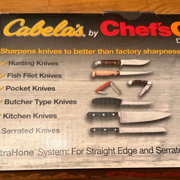 Cabela's Chef's Choice NEW Gray Knife Sharpener - Picture 5 of 10